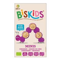 BISkids Dětské celozrnné mini chia sušenky bez přid. cukru BIO 120 g