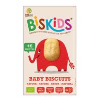 BISkids Dětské celozrnné sušenky Natural 6M+ BIO 120 g