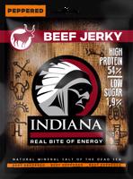 Indiana Jerky Hovězí peppered 25 g