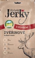 Jihočeské Jerky Zvěřinové s pepřem 20 g