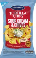 Santa Maria Tortilla chips smetana a pažitka 185g