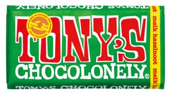 Tony’s Chocolonely Mléčná čokoláda s oříšky 180 g