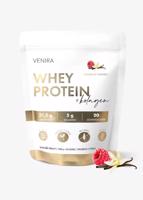 Venira Whey protein příchuť malina a vanilka 1000 g